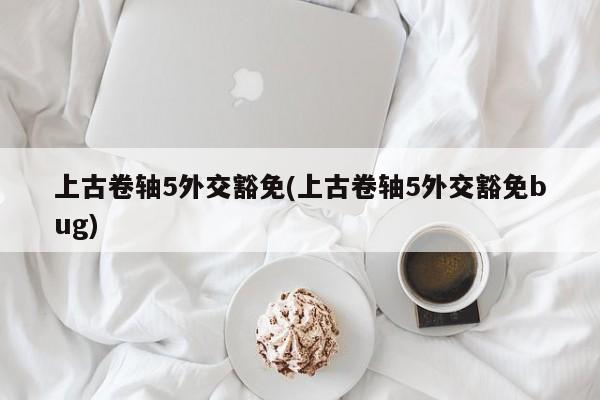 上古卷轴5外交豁免(上古卷轴5外交豁免bug)