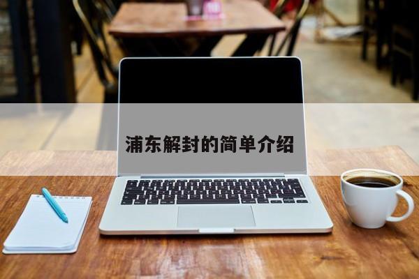 浦东解封的简单介绍