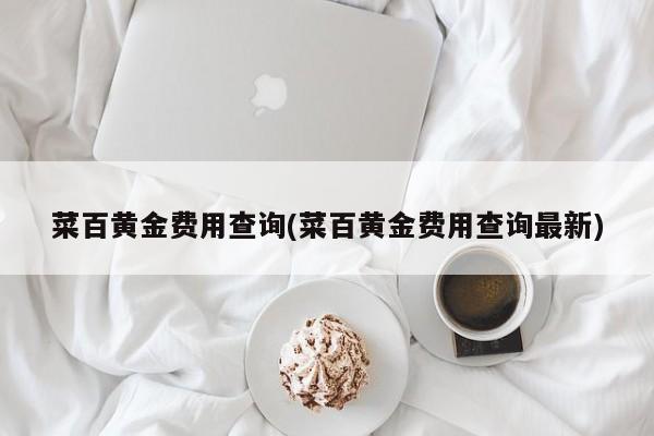 菜百黄金费用查询(菜百黄金费用查询最新)