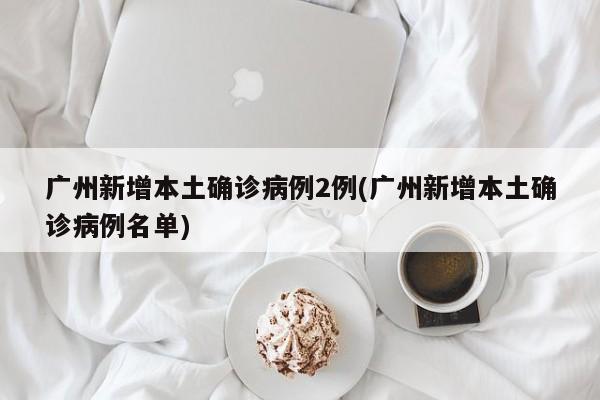 广州新增本土确诊病例2例